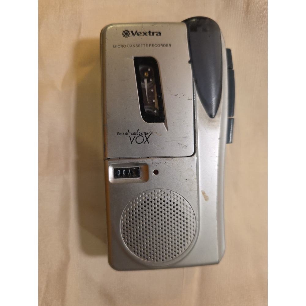 Vextra‎ Micro Cassette Recorder.